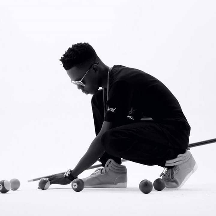 Strongman the Microphone 'Burner' looking super cool in one of his brand pictures.