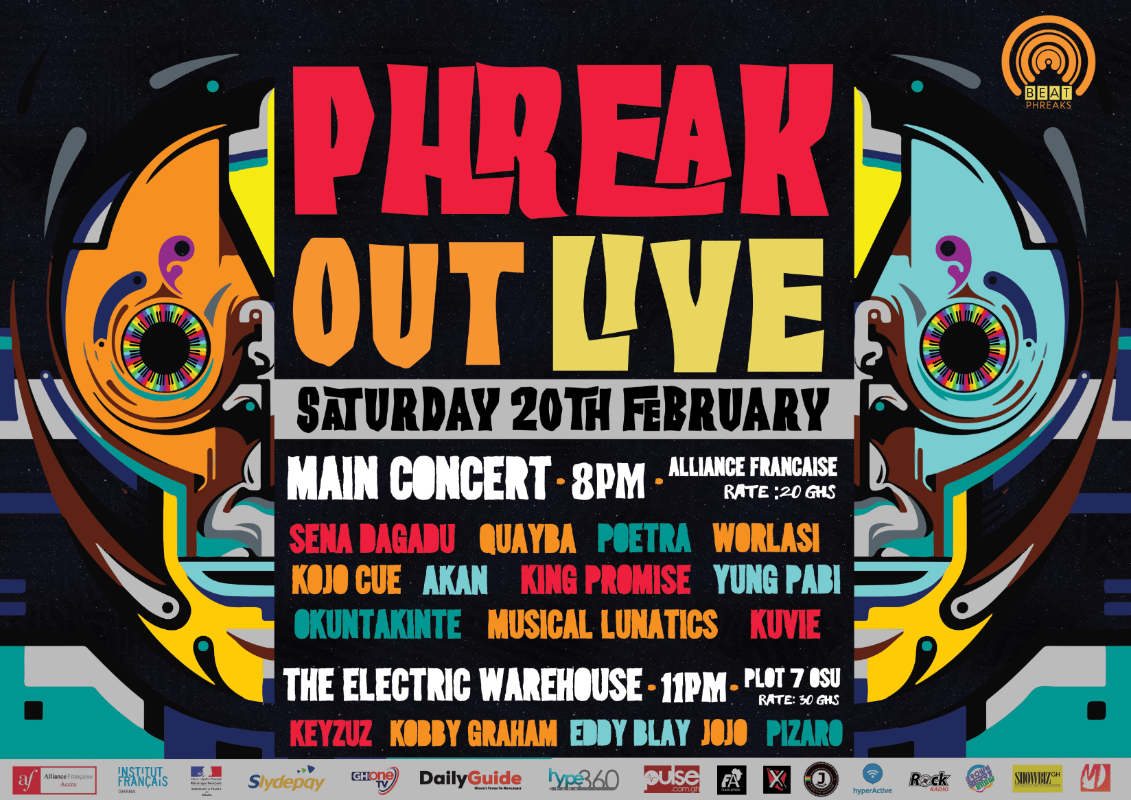 PHREAK OUT LIVE OFFICIAL POSTER